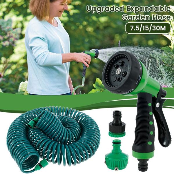 watering equipments garden hose expandable 7.5-30m high pressure car wash plastic pipe magic flexible water with spray gun for
watering equipments garden hose expandable 7.5-30m high pressure car wash plastic pipe magic flexible water with spray gun for