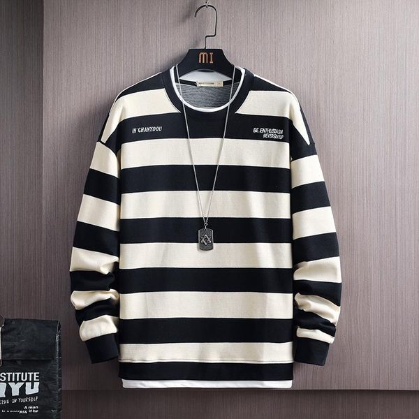 men's hoodies & sweatshirts casual men striped 2021 spring autumn fashion mens couple outfit hoodie streetwear clothes, Black
men's hoodies & sweatshirts casual men striped 2021 spring autumn fashion mens couple outfit hoodie streetwear clothes, Black