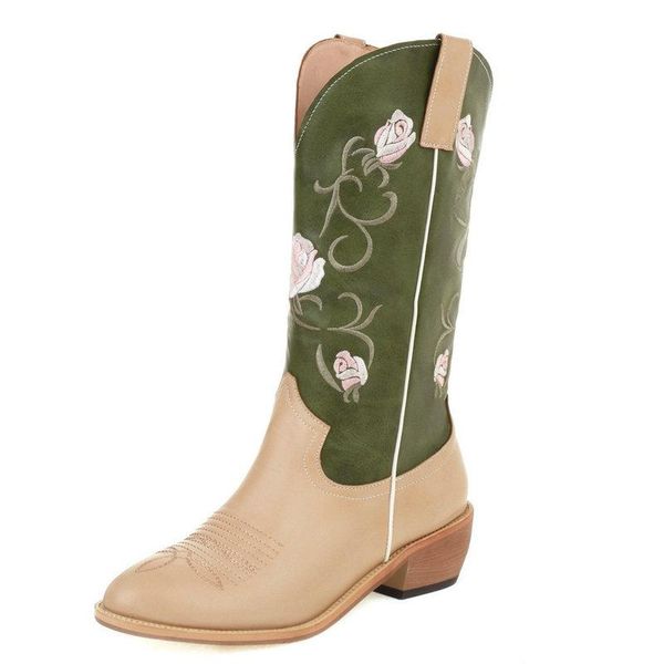 boots women's knee high fashion boot female floral print tall mixed colors flower ladies shoes plus size 41 42 43, Black
boots women's knee high fashion boot female floral print tall mixed colors flower ladies shoes plus size 41 42 43, Black