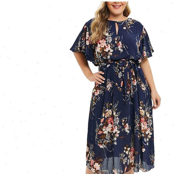 womens dress ladies fashion temperament large size ladies casual print round neck short sleeved dress 38 drop shipping, Black;gray
womens dress ladies fashion temperament large size ladies casual print round neck short sleeved dress 38 drop shipping, Black;gray