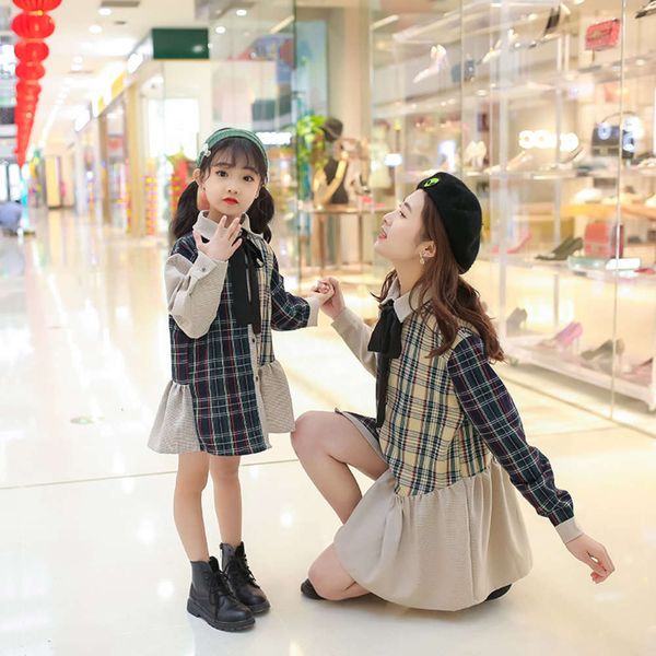 parent child girls' women's children's 2021 autumn drs foreign sle mother daughter fashionable shirt skirt, Blue
parent child girls' women's children's 2021 autumn drs foreign sle mother daughter fashionable shirt skirt, Blue