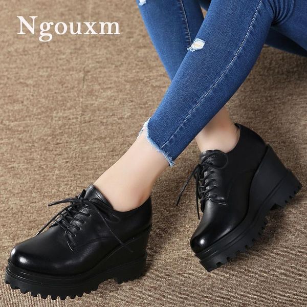 dress shoes ngouxm 2021 spring autumn fashion women genuine leather casual lace-up platform wedges woman black with heels fall
dress shoes ngouxm 2021 spring autumn fashion women genuine leather casual lace-up platform wedges woman black with heels fall