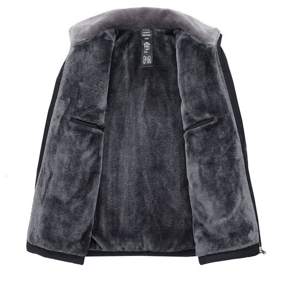 new winter fat turn-down parka men's coats casual warm fleece cats man with fur collar jas mensalable, Black
new winter fat turn-down parka men's coats casual warm fleece cats man with fur collar jas mensalable, Black