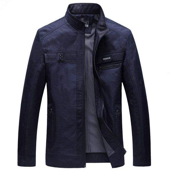 men's jackets spring autumn mens business casual thin jacket middle-aged men solid color stand collar zip outwear plus size 4xl, Black;brown
men's jackets spring autumn mens business casual thin jacket middle-aged men solid color stand collar zip outwear plus size 4xl, Black;brown