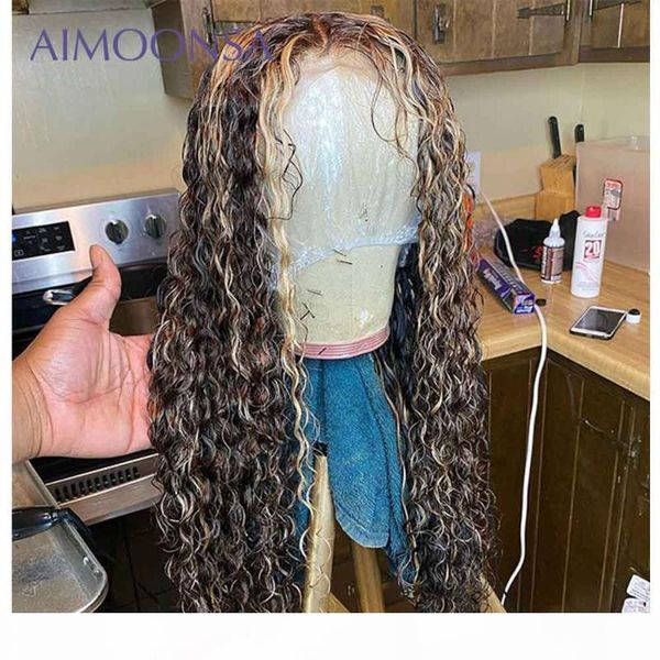 brown and blonde highlight wig with baby hair curly human hair wig blonde lace front wigs for black women human 13x4remy150, Black;brown
brown and blonde highlight wig with baby hair curly human hair wig blonde lace front wigs for black women human 13x4remy150, Black;brown