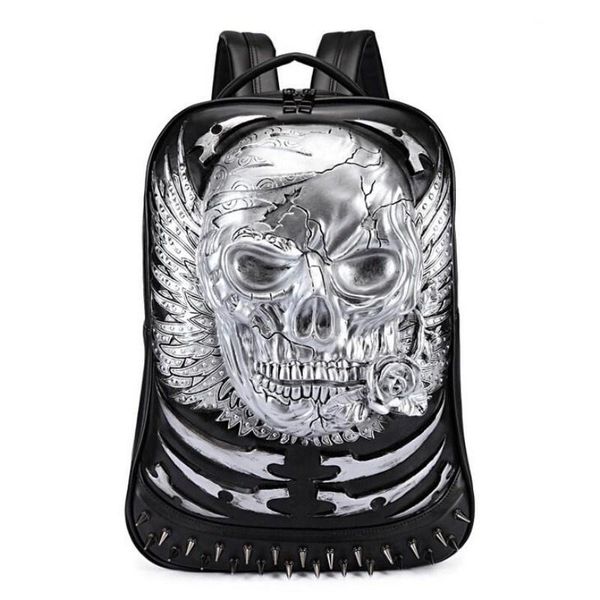 backpack brand men and women backpacks personality travel famale male 3d skull printing schoolbag for teenagers
backpack brand men and women backpacks personality travel famale male 3d skull printing schoolbag for teenagers