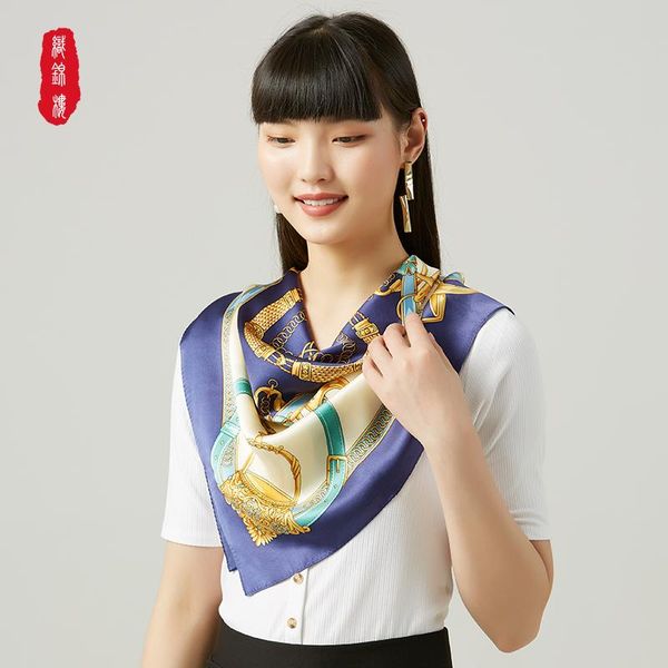scarves silk chain women mulberry versatile large square scarf fashion shawl spring and autumn, Blue;gray
scarves silk chain women mulberry versatile large square scarf fashion shawl spring and autumn, Blue;gray