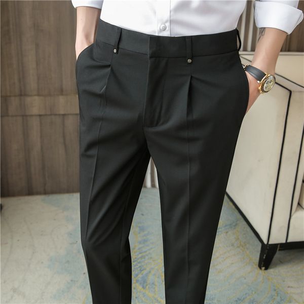 new spring dress stretched men's 2021 solid fashion thin formal business adjustment office pants 38 2b0r, Black
new spring dress stretched men's 2021 solid fashion thin formal business adjustment office pants 38 2b0r, Black