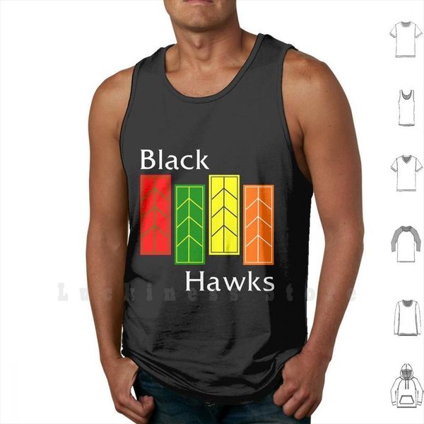 black hawks reverse colors tank vest 100% cotton hockey punk rock, White;black
black hawks reverse colors tank vest 100% cotton hockey punk rock, White;black