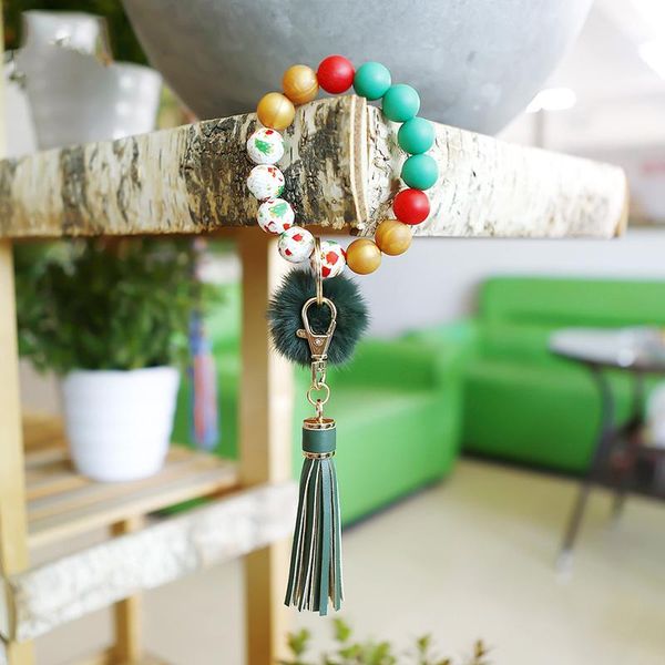 hair clips & barrettes silicone beaded christmas keychain bracelet wrist for men women jewelry lb, Golden;silver
hair clips & barrettes silicone beaded christmas keychain bracelet wrist for men women jewelry lb, Golden;silver