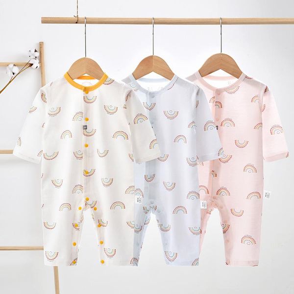 jumpsuits baby boy overall romper girls pajamas clothes long sleeve cotton rainbow pattern ropa toddler, Blue
jumpsuits baby boy overall romper girls pajamas clothes long sleeve cotton rainbow pattern ropa toddler, Blue