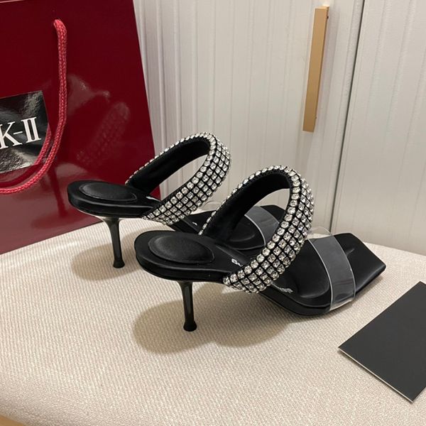 summer designer women's stiletto sandals big press drill party with skirt fashion women's dance shoes high heels slippers heel hig, Black
summer designer women's stiletto sandals big press drill party with skirt fashion women's dance shoes high heels slippers heel hig, Black