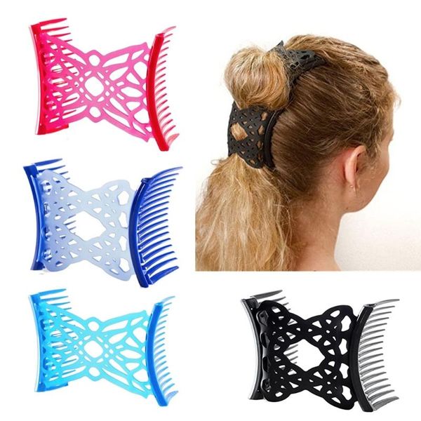 hair accessories stretchy double comb thick clip banana adjustable elastic tool no crease women
hair accessories stretchy double comb thick clip banana adjustable elastic tool no crease women