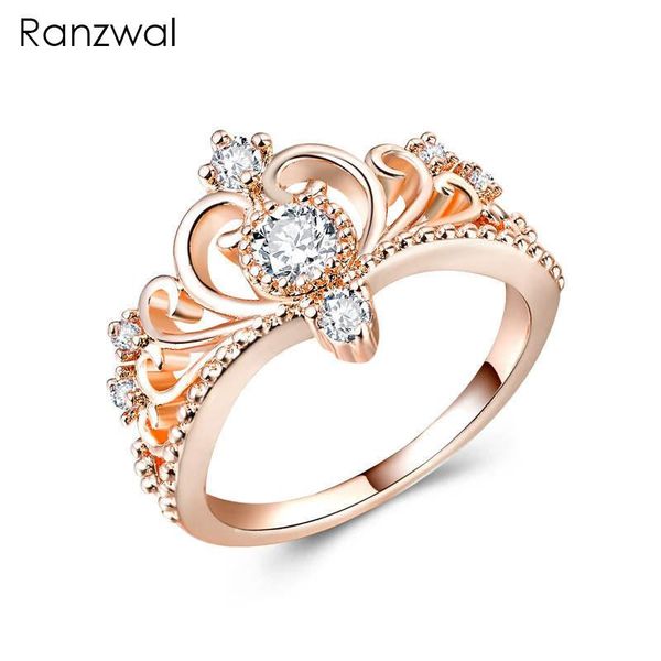 wedding rings ranzwal fashion rose gold crown for women elegant cubic zircon ring female jewelry us size 6~10, Slivery;golden
wedding rings ranzwal fashion rose gold crown for women elegant cubic zircon ring female jewelry us size 6~10, Slivery;golden