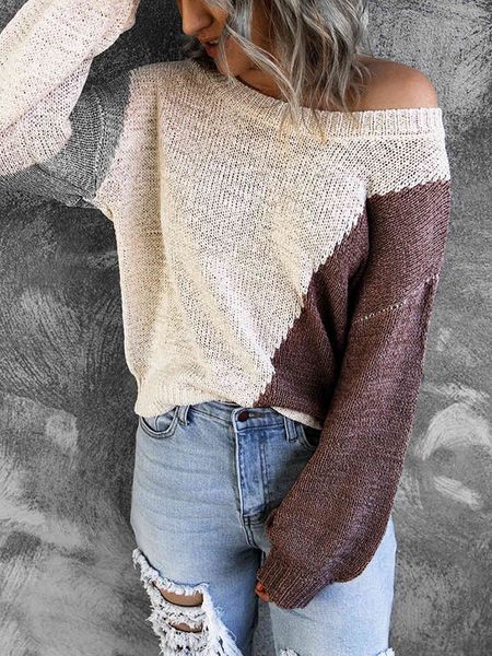 women's knits & tees oversized patchwork loose pullovers women's spring autumn o-neck hip hop streetwear crochet sweaters outerwea, White
women's knits & tees oversized patchwork loose pullovers women's spring autumn o-neck hip hop streetwear crochet sweaters outerwea, White
