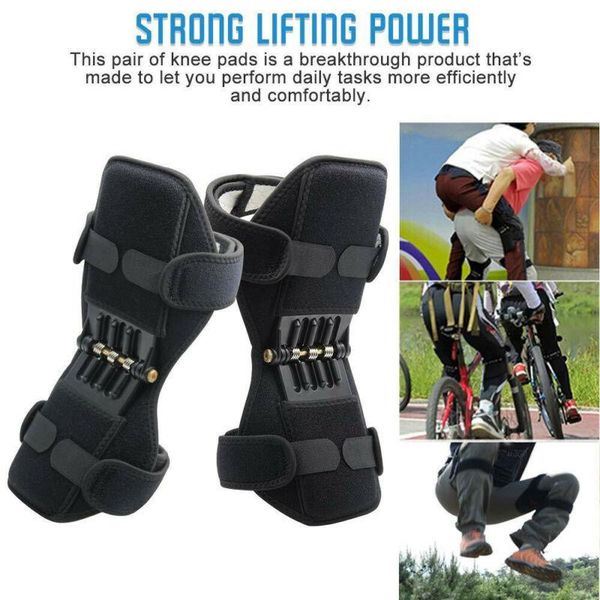 elbow & knee pads sports power protector spring brace strap mountain climbing running joint protection band, Black;gray
elbow & knee pads sports power protector spring brace strap mountain climbing running joint protection band, Black;gray
