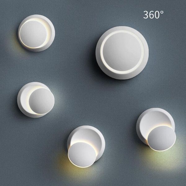 360 degree rotation led wall lamp adjustable bedside round black/white wall lights corridor living room bedside light
360 degree rotation led wall lamp adjustable bedside round black/white wall lights corridor living room bedside light