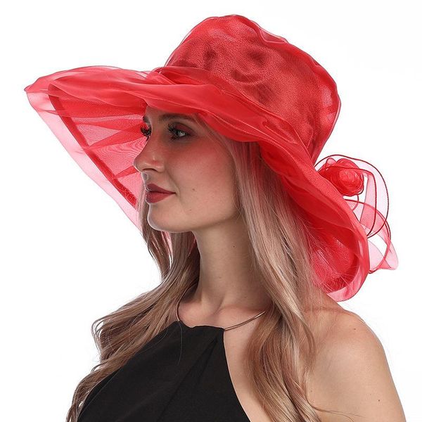 wide brim hats x100 sunshade hat ladies summer flowers beach anti-ultraviolet sun, Blue;gray
wide brim hats x100 sunshade hat ladies summer flowers beach anti-ultraviolet sun, Blue;gray
