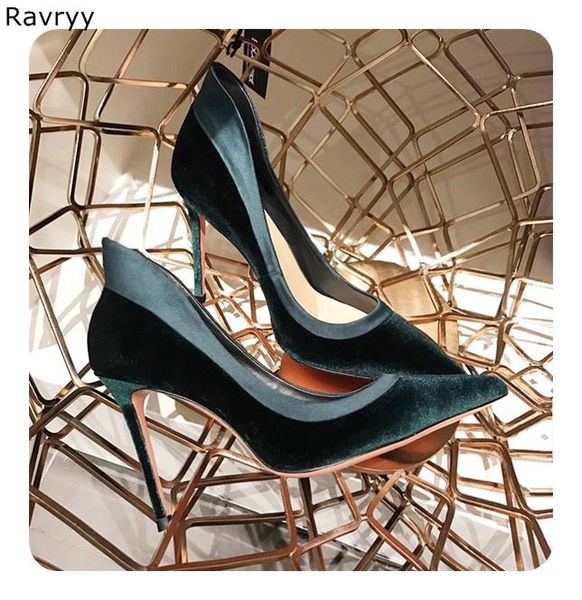 elegant deep green single shoes woman high heel pointed toe pumps thin heel female dress shoes stiletto heels party, Black
elegant deep green single shoes woman high heel pointed toe pumps thin heel female dress shoes stiletto heels party, Black