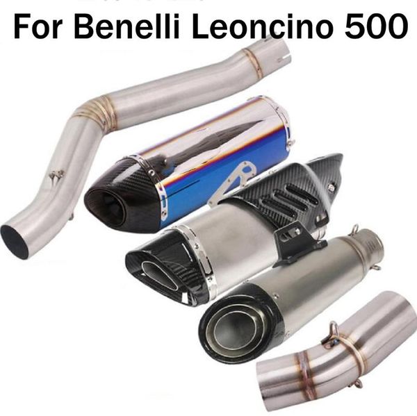 motorcycle exhaust system slip on modified full muffler middle link pipe motocross escape moto for benelli trk502 trk 502
motorcycle exhaust system slip on modified full muffler middle link pipe motocross escape moto for benelli trk502 trk 502