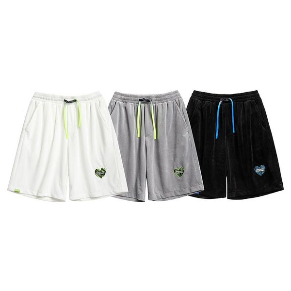 men's shorts original summer heart embroidery pattern corduroy men short pants women boyfriend style oversize trousers hip hop, White;black
men's shorts original summer heart embroidery pattern corduroy men short pants women boyfriend style oversize trousers hip hop, White;black