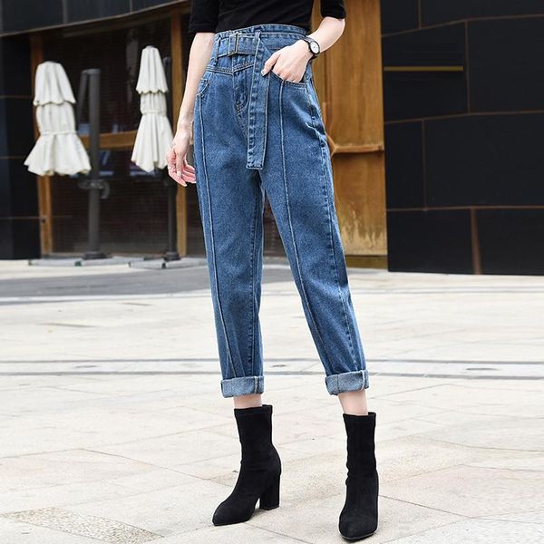 women's jeans women streetwear high waist bandage belt denim plus size femme pencil pants skinny casual woman, Blue
women's jeans women streetwear high waist bandage belt denim plus size femme pencil pants skinny casual woman, Blue
