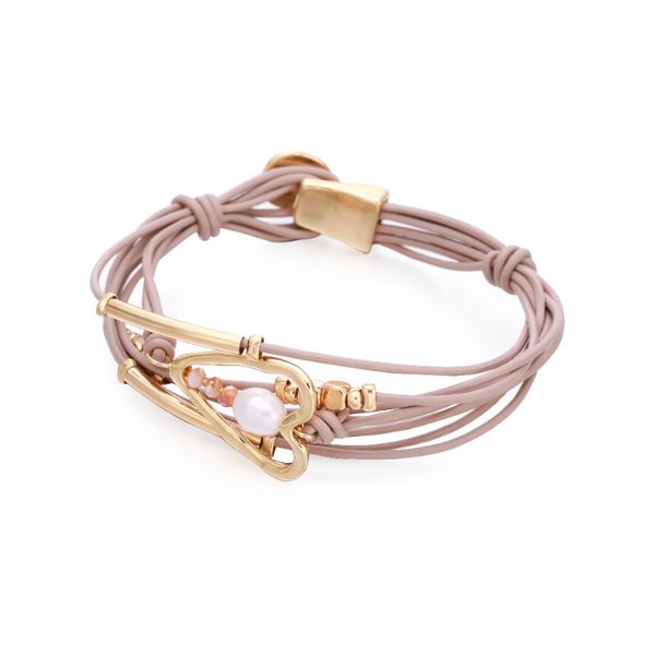trendy national style bracelet hollow love pendant pearl multi-layer bracelet fashion exaggerated jewelry, Black
trendy national style bracelet hollow love pendant pearl multi-layer bracelet fashion exaggerated jewelry, Black