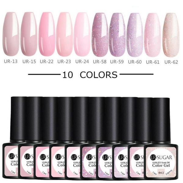 nail gel ur sugar glitter pink blue color polish set varnish kits soak off manicures for diy art design, Red;pink
nail gel ur sugar glitter pink blue color polish set varnish kits soak off manicures for diy art design, Red;pink