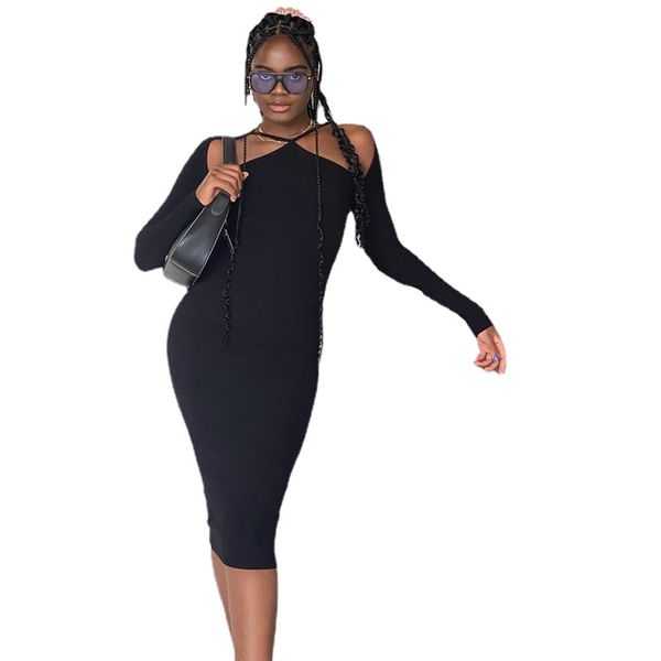 cryptographic party vestido midi manga longa feminino, vestido preto elegante com gola quadrada halter roupas justas para festa de clube, Black
cryptographic party vestido midi manga longa feminino, vestido preto elegante com gola quadrada halter roupas justas para festa de clube, Black