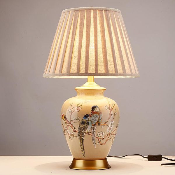 tuda 38x65cm living room table lamp bedroom study new chinese american idyllic european vintage ceramic table lamp
tuda 38x65cm living room table lamp bedroom study new chinese american idyllic european vintage ceramic table lamp