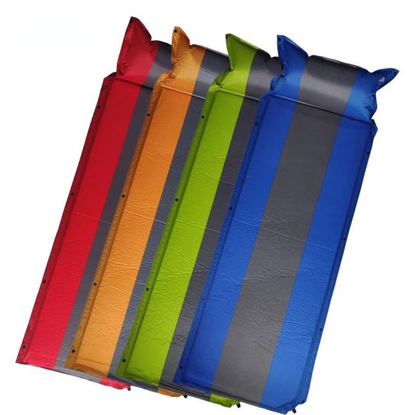 outdoor pads automatic inflatable cushion with pillow, camping single double stitching moisture-proof lunch break sleepingmat
outdoor pads automatic inflatable cushion with pillow, camping single double stitching moisture-proof lunch break sleepingmat