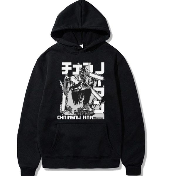 men's hoodies & sweatshirts japanese anime streetwear chainsaw man harajuku clothes 2021 fashion women men, Black
men's hoodies & sweatshirts japanese anime streetwear chainsaw man harajuku clothes 2021 fashion women men, Black