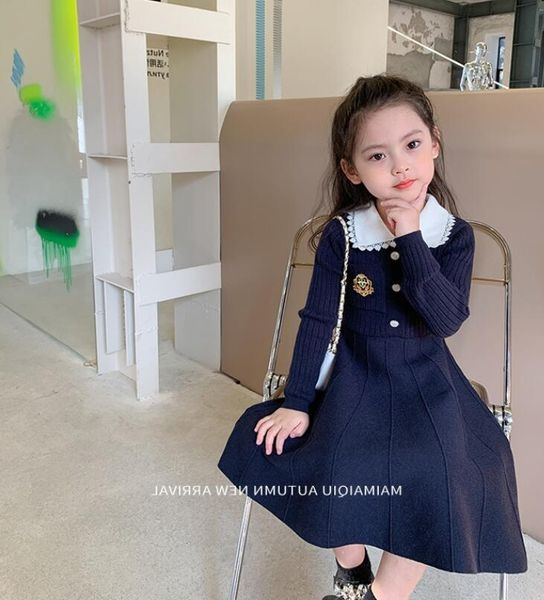 pullover retail 2021 baby girls elegant knitting sweater , princess kids fashion long sleeve pullovers 2-7t, Blue
pullover retail 2021 baby girls elegant knitting sweater , princess kids fashion long sleeve pullovers 2-7t, Blue