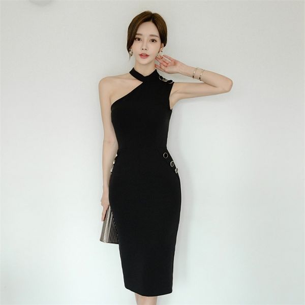 off shoulder dreess korean ladies summer sleeveless bodycon party dress for women clothing 210530, Black;gray
off shoulder dreess korean ladies summer sleeveless bodycon party dress for women clothing 210530, Black;gray