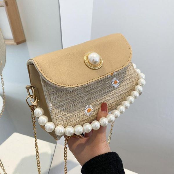 evening bags summer women straw woven +pu leather shoulder bag lace daisy embroidery crossbody ladies beach pearl chain mini flap handbags
evening bags summer women straw woven +pu leather shoulder bag lace daisy embroidery crossbody ladies beach pearl chain mini flap handbags