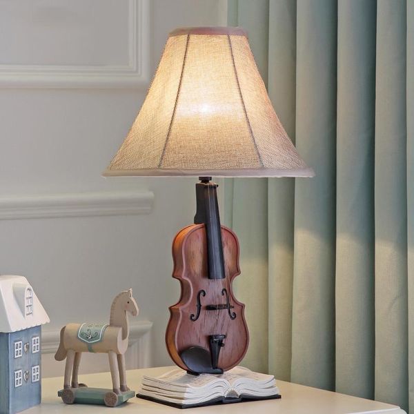table lamps modern resin violin for living room creative bedroom bedside decor desk fashion fabric study light fixtures
table lamps modern resin violin for living room creative bedroom bedside decor desk fashion fabric study light fixtures
