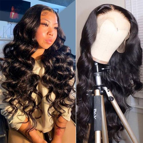 lace wigs transparent body wave front human hair pre plucked 13x4 frontal for black women with baby 180%, Black;brown
lace wigs transparent body wave front human hair pre plucked 13x4 frontal for black women with baby 180%, Black;brown