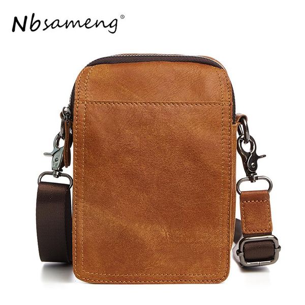 waist bags nbsameng genuine leather men retro cowhide small messenger bag casual crossbody travel mini shoulder
waist bags nbsameng genuine leather men retro cowhide small messenger bag casual crossbody travel mini shoulder