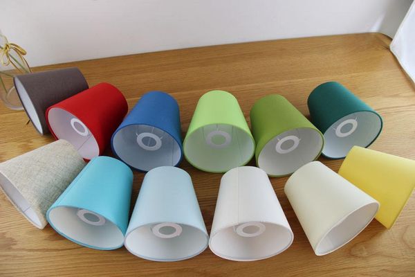 lamp covers & shades 6pcs/lot 2021 modern green blue red... color lampshades for lighting, yellow wall , e14
lamp covers & shades 6pcs/lot 2021 modern green blue red... color lampshades for lighting, yellow wall , e14