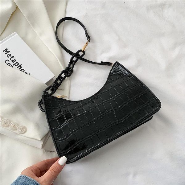 evening bags mini for women 2021 fashion crocodile pattern shoulder bag pu chain messenger underarm baguette handbags sac a main
evening bags mini for women 2021 fashion crocodile pattern shoulder bag pu chain messenger underarm baguette handbags sac a main