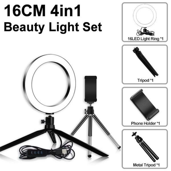 flash heads 16cm 6 inch 3 color selfie ring led light with stand tripod pography studio lamps for mobile phone makeup video vlog
flash heads 16cm 6 inch 3 color selfie ring led light with stand tripod pography studio lamps for mobile phone makeup video vlog