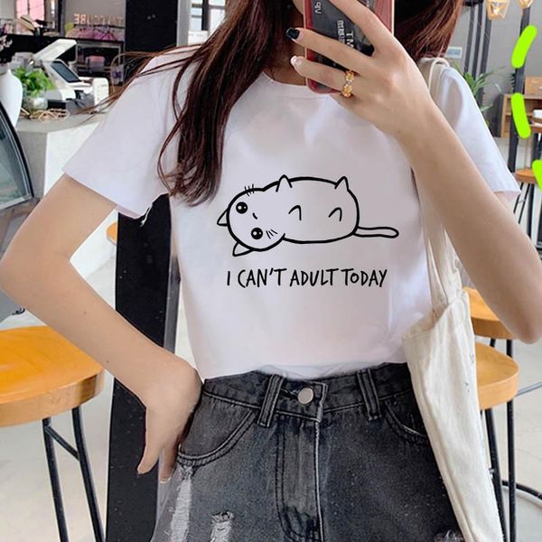 kawaii cat graphic harajuku t shirt women ullzang cute aesthetic pink t-shirt 90s funny cartoon t shirt cats meow tee female, White
kawaii cat graphic harajuku t shirt women ullzang cute aesthetic pink t-shirt 90s funny cartoon t shirt cats meow tee female, White