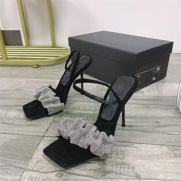 sandals 2021 summer women high heels square toe with bling rhinestone party wedding shoes quality ladies luxury, Black
sandals 2021 summer women high heels square toe with bling rhinestone party wedding shoes quality ladies luxury, Black
