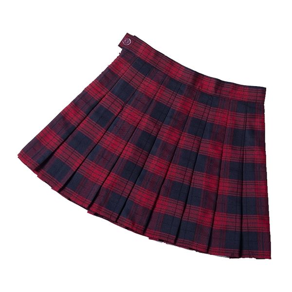new women skirt mini short skirts summer high waist female pleated skirts harajuku zipper ladies girls red plaid skirt, Black
new women skirt mini short skirts summer high waist female pleated skirts harajuku zipper ladies girls red plaid skirt, Black