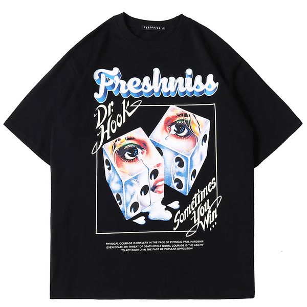 t shirt men hip hop dice printed harajuku streetwear tees loose tshirt 2021 new 100% cotton casual male anime t-shirts 41tx, White
t shirt men hip hop dice printed harajuku streetwear tees loose tshirt 2021 new 100% cotton casual male anime t-shirts 41tx, White
