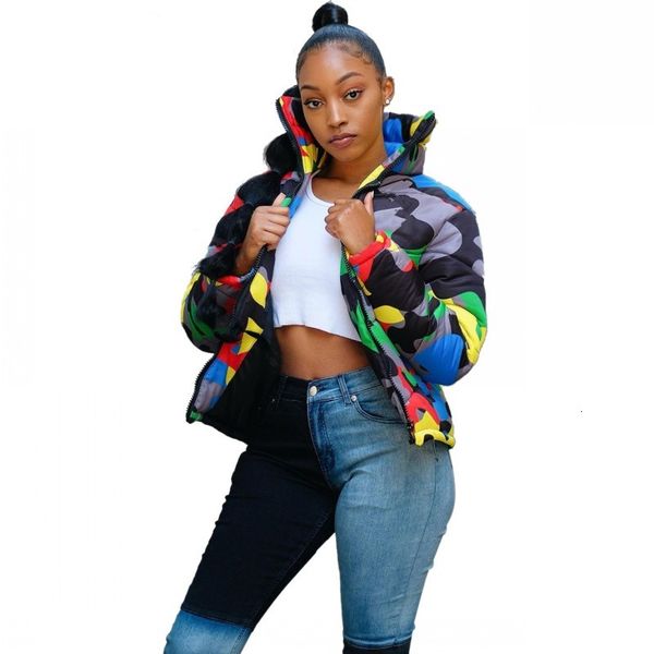 4xl plus sweet size colour camouflage winter coat parka women turtlenecks down warm casual fashion puffer jacket itdz, Black
4xl plus sweet size colour camouflage winter coat parka women turtlenecks down warm casual fashion puffer jacket itdz, Black