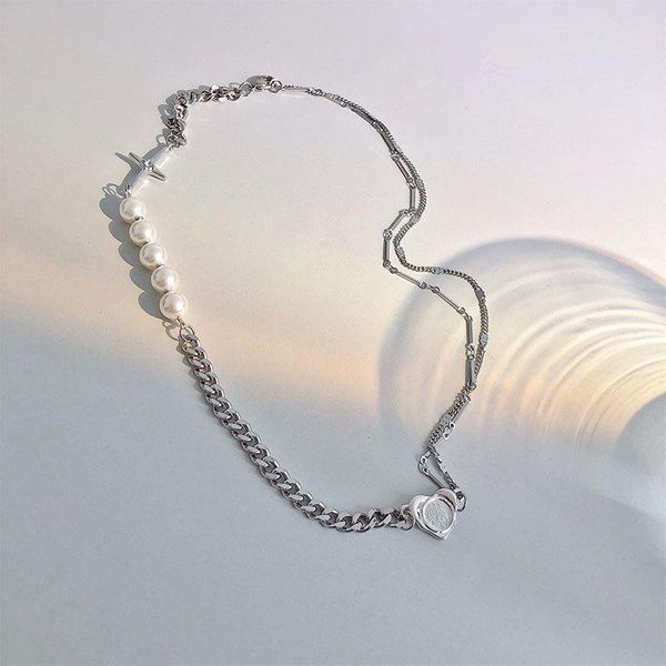 chokers trendy punk cool sweet cross pearl link chain choker adjustable necklace for women teens party club fashion jewelry, Golden;silver
chokers trendy punk cool sweet cross pearl link chain choker adjustable necklace for women teens party club fashion jewelry, Golden;silver