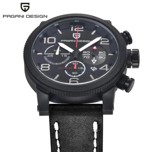 wristwatches pagani design brand military watches mens luxury fashion waterproof chronograph sport quartz male wristwatch calendar clock, Slivery;brown
wristwatches pagani design brand military watches mens luxury fashion waterproof chronograph sport quartz male wristwatch calendar clock, Slivery;brown