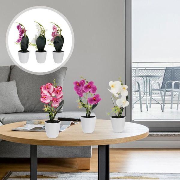 decorative flowers & wreaths 3pcs artificial potted plant decoration faux phalaenopsis bonsai creative
decorative flowers & wreaths 3pcs artificial potted plant decoration faux phalaenopsis bonsai creative