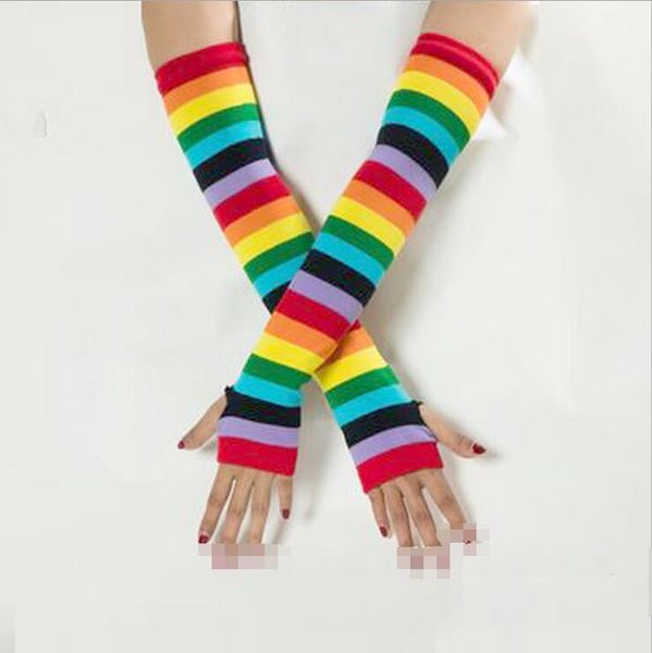 fingerless gloves 2021 fashion elbow length arm warmers rainbow color for women long costume santa christmas gifts girls, Blue;gray
fingerless gloves 2021 fashion elbow length arm warmers rainbow color for women long costume santa christmas gifts girls, Blue;gray